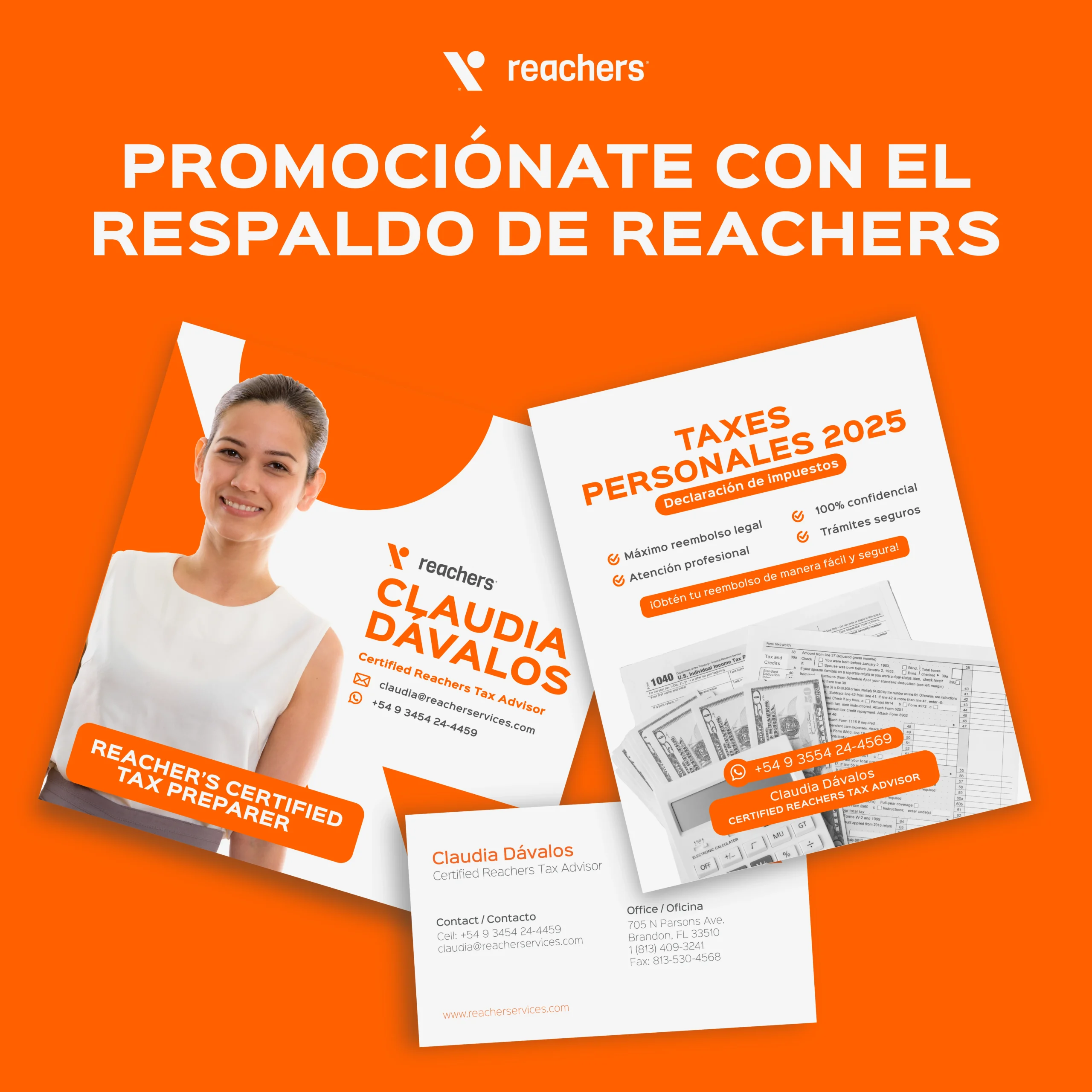 Herramientas comerciales de marca Reachers
